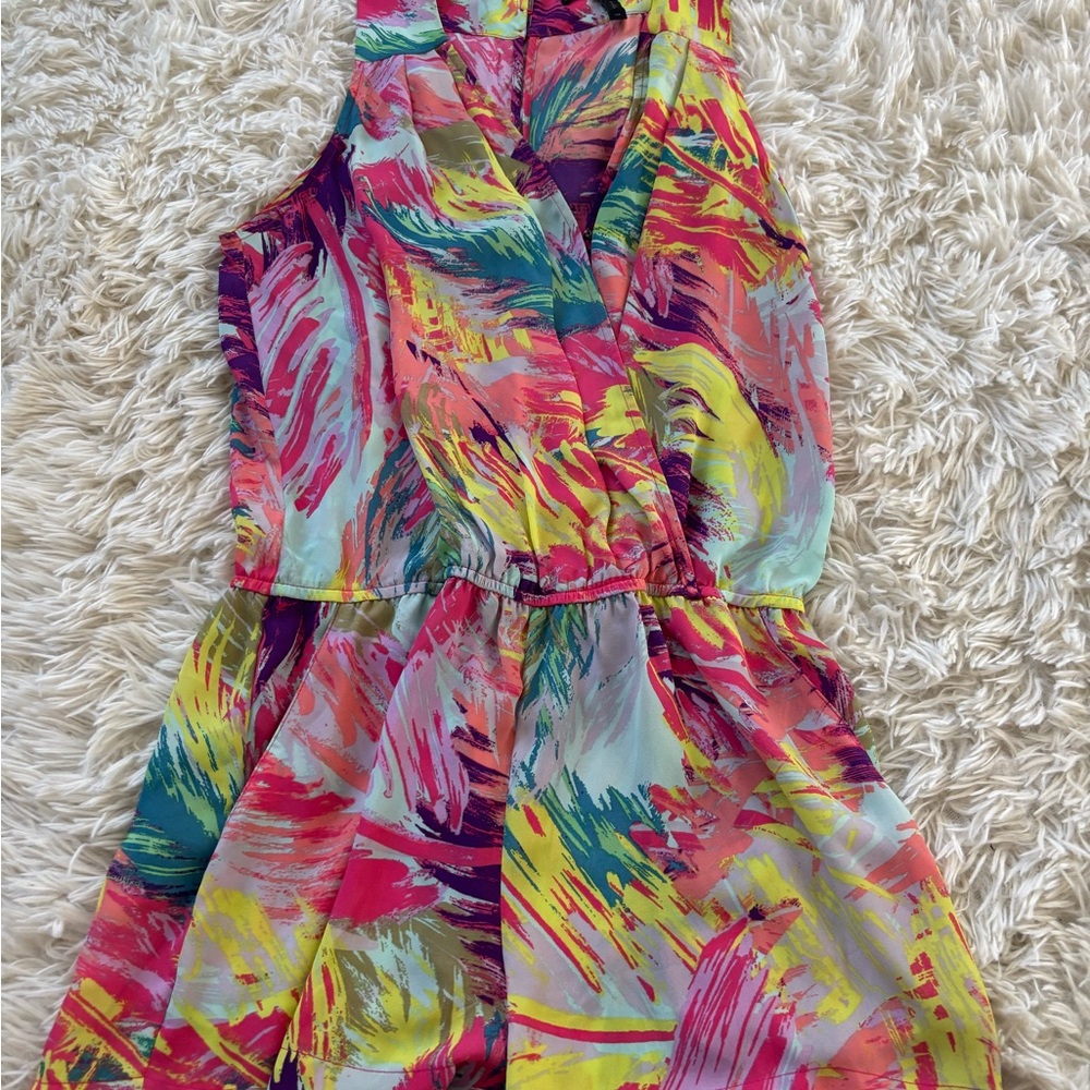 BCBGMaxAzria Multicolor Romper